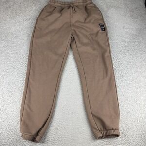 Tactics Skateboard Mens Sweatpants Brown Heavy Weight Size Large